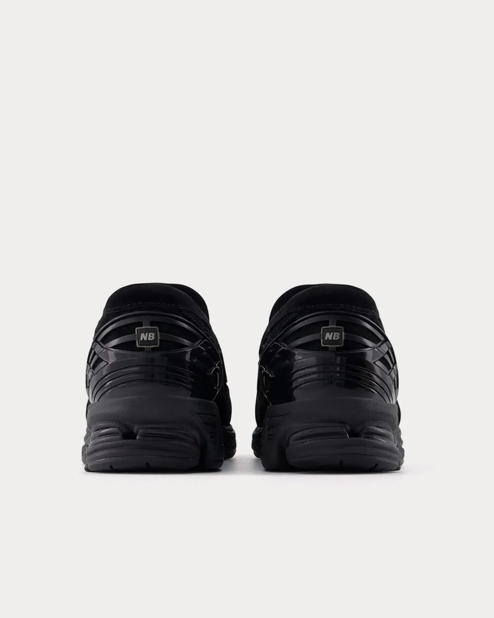 1906L Suede Black / Black Cement Loafers