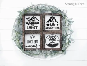Adventure Awaits | Adventure Bundle | Not all those Wander are Lost | Explore the World