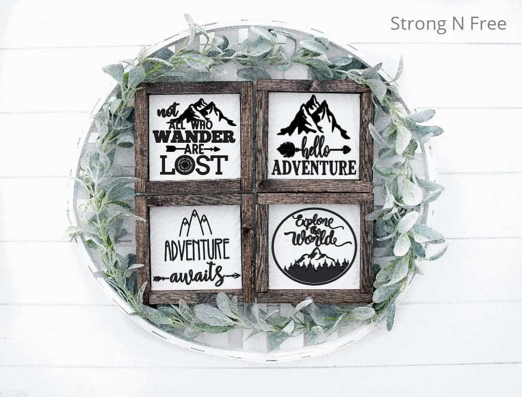 Adventure Awaits | Adventure Bundle | Not all those Wander are Lost | Explore the World