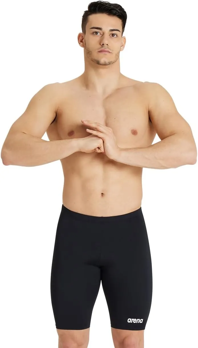 ARENA Men's Team Colors Solid Swim Jammer MaxLife Athletic Swimwear Pool Training Swimsuit Competitive Swimming Bathing Suit
