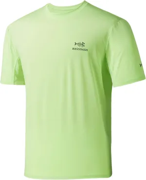 BASSDASH Men??s UPF 50  Sun Protection Fishing Shirt Short Sleeve UV T-Shirt