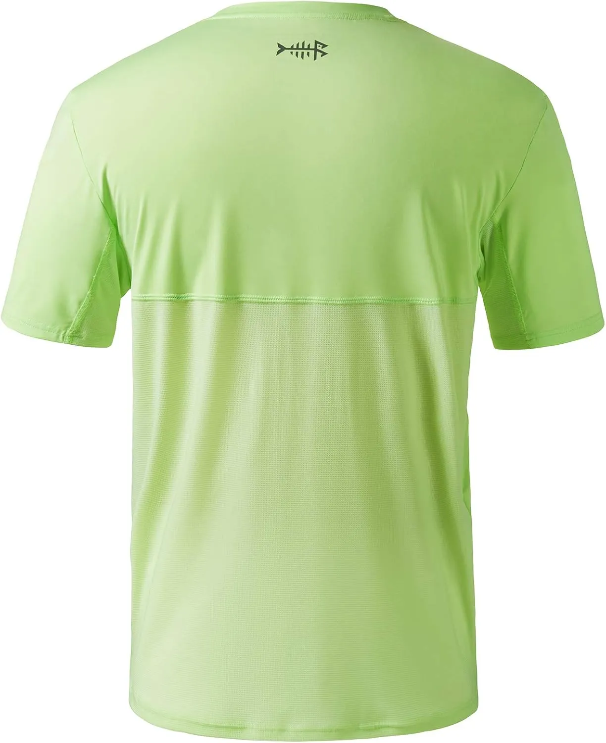 BASSDASH Men??s UPF 50  Sun Protection Fishing Shirt Short Sleeve UV T-Shirt