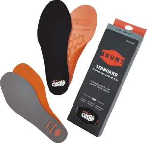 BRUNT Standard CUSHN Insoles - Comfort Wook Boot Insoles - Built with CUSHN Technology - Moisture Wicking - Anti-Odor Treatment - Bonus Memory Foam Layer