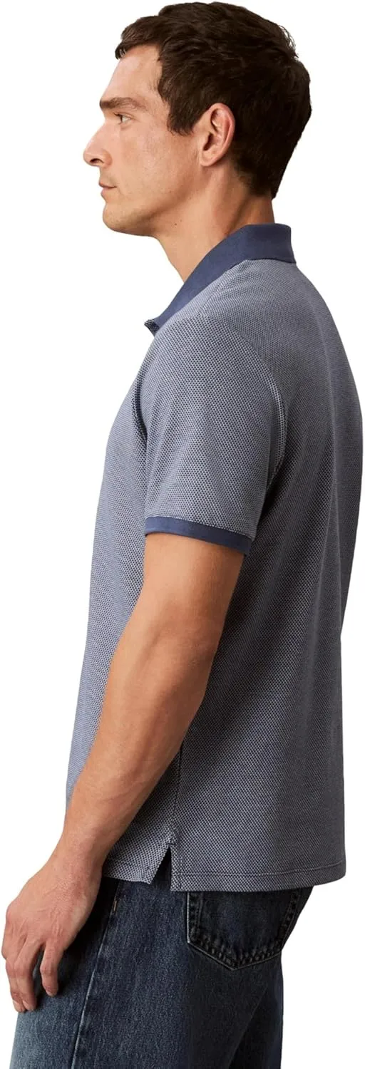 Calvin Klein Men's Jacquard Refined Polo