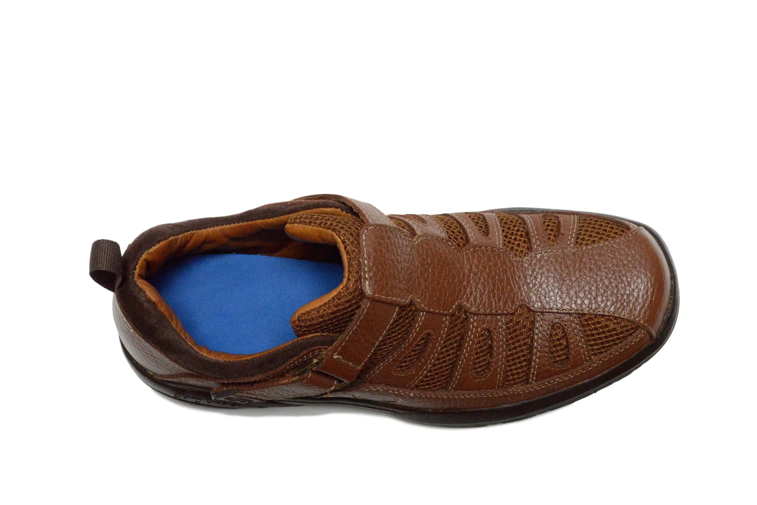 Dr. Comfort Beach Comber Mens Casual Shoe Chestnut US 7