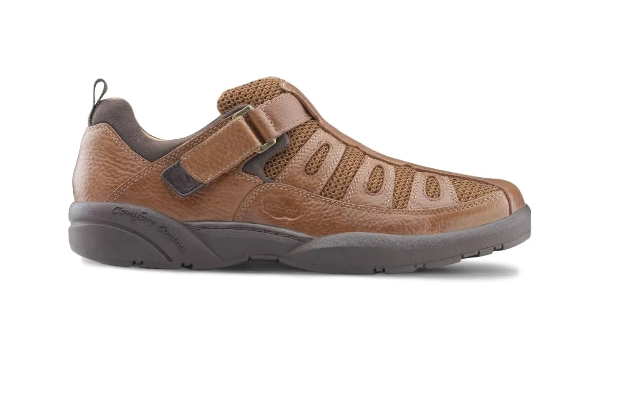 Dr. Comfort Beach Comber Mens Casual Shoe Chestnut US 7