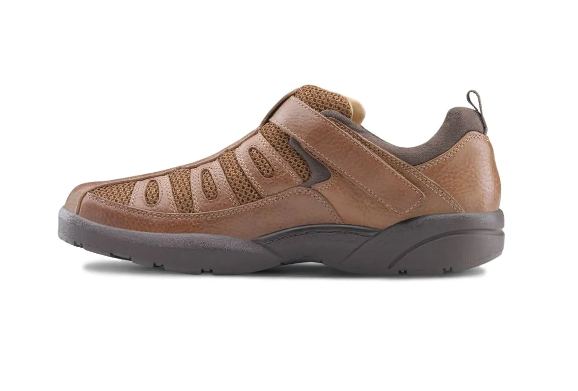 Dr. Comfort Beach Comber Mens Casual Shoe Chestnut US 7