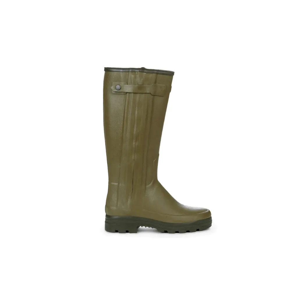 Le Chameau Men's Chasseur Neoprene Lined Boot - Iconic Green