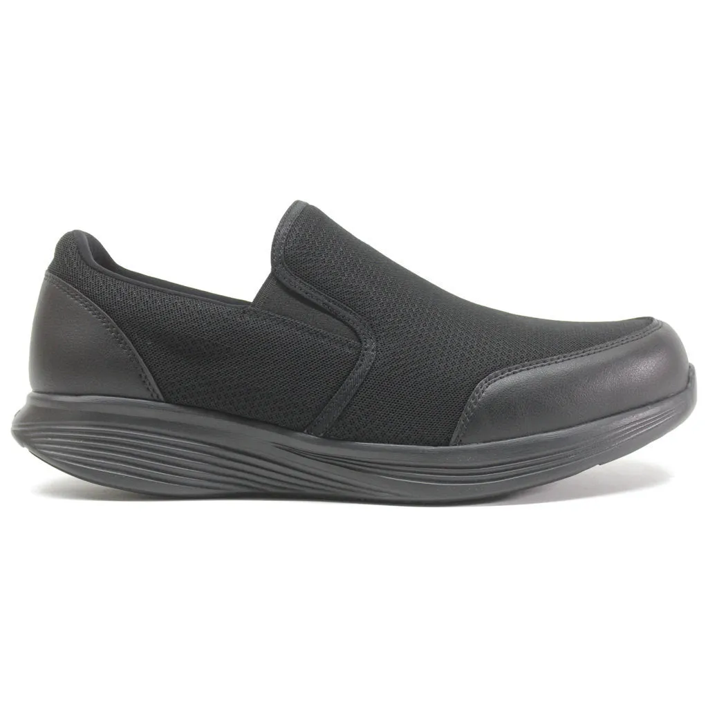 MBT Modena De Acacia Slip On Textile Leather Men's Loafer Shoes