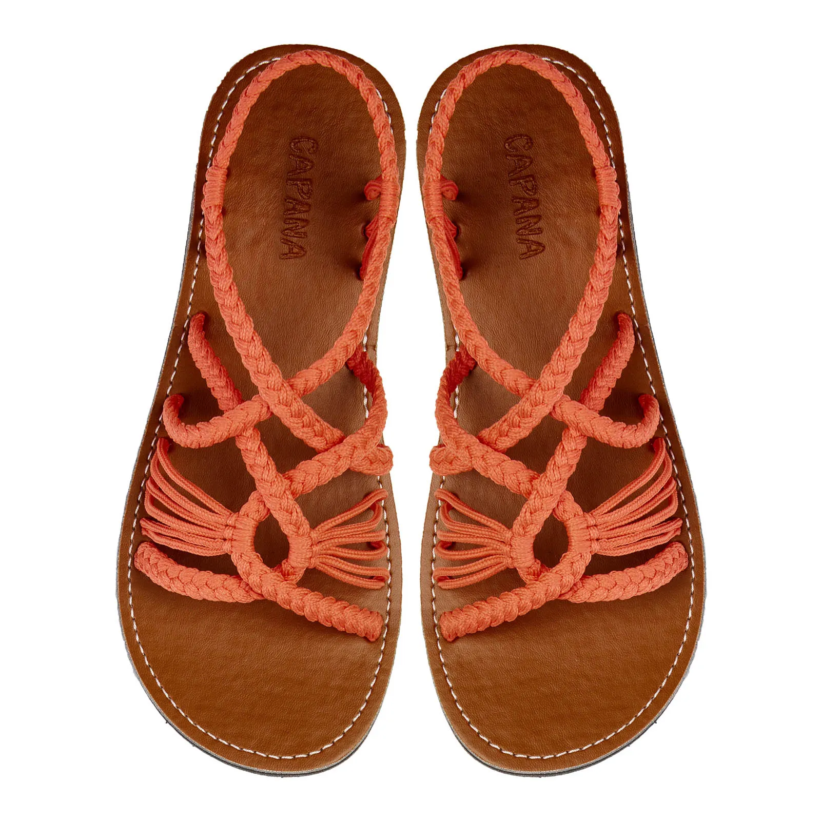Relax - Salmon Rope Sandals