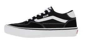 Vans Rowan Skate Shoe in Black and White