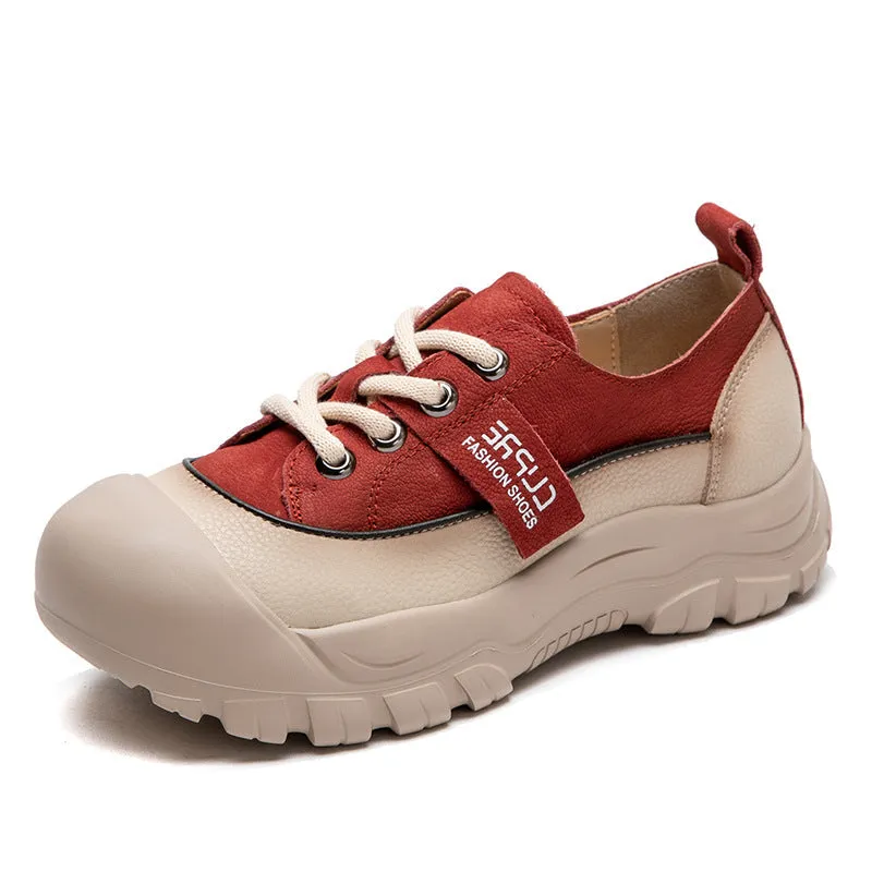 Women Minimalist Soft Leather Comfort Casual Shoes